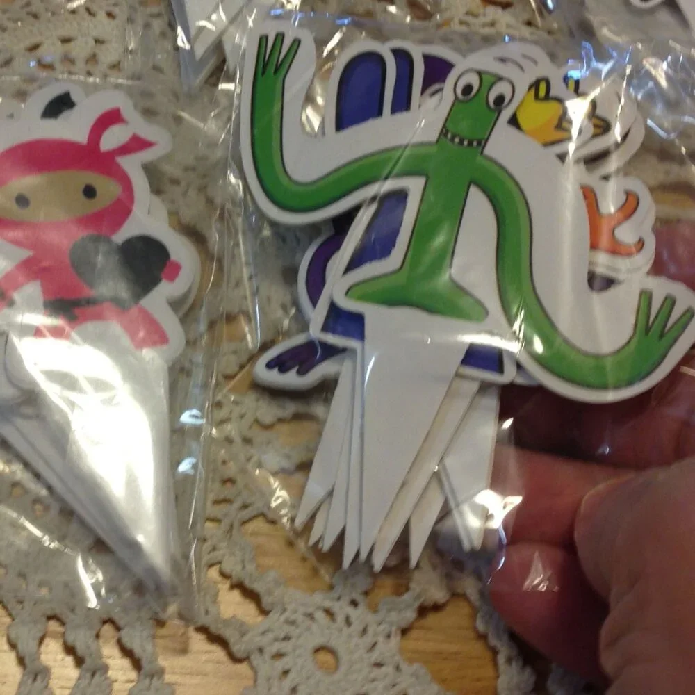 Party Supplies, cupcake toppers for home goods or store bought